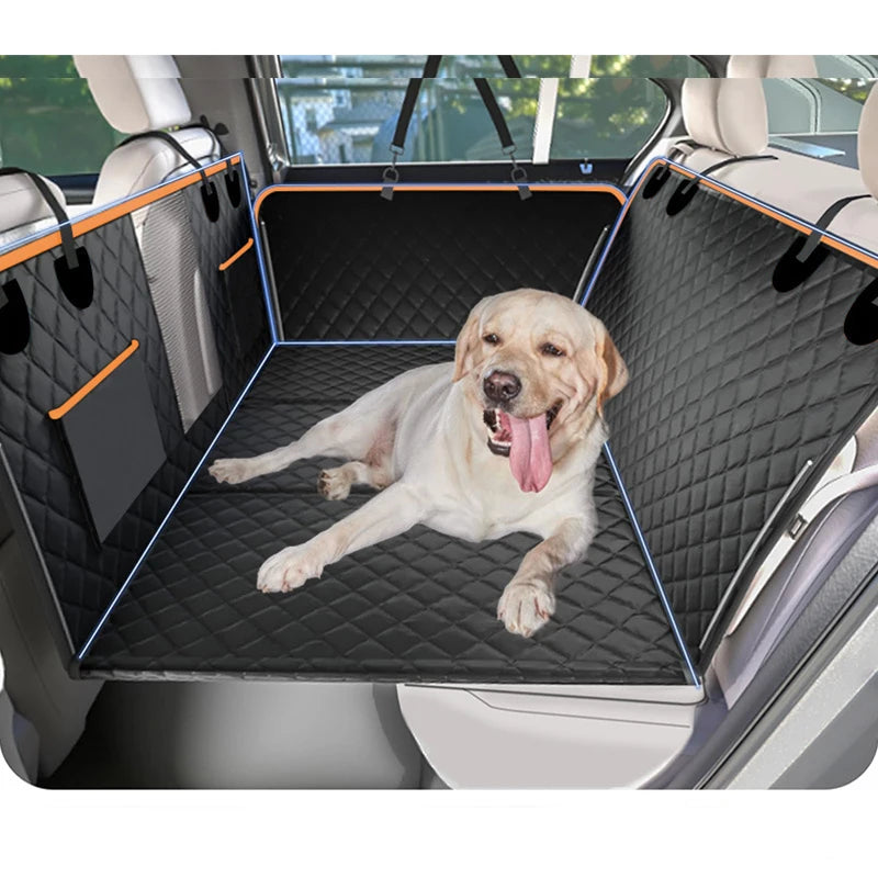 New Design Large Pet Back Seat Extender Car Backseat Protector Hammock Dog Car Seat Cover Hard Bottom for Travel